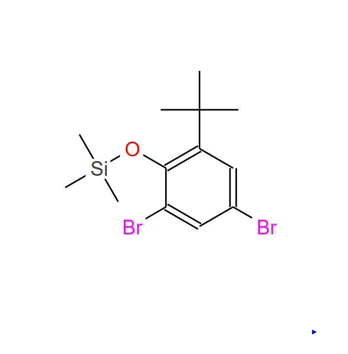 （2，4-二溴-6-叔丁基）苯氧基）三甲基硅烷