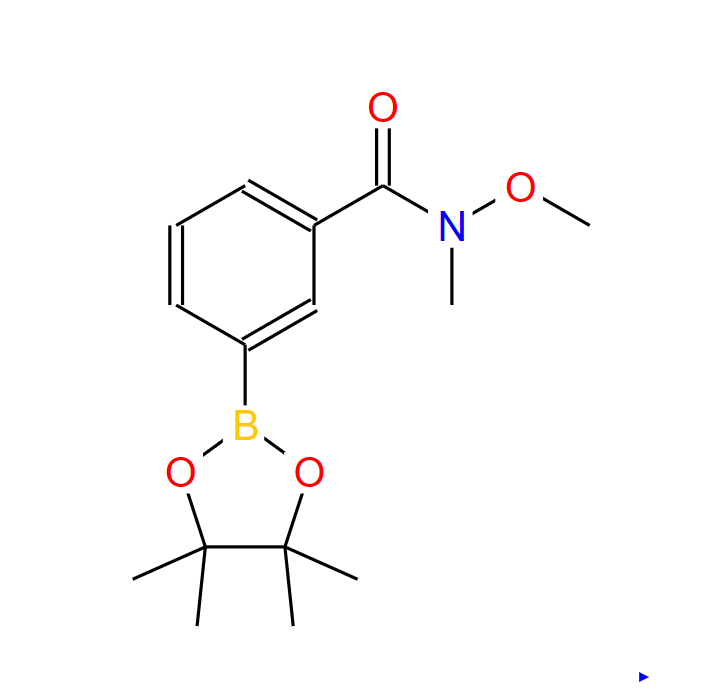 3-（N，O-二甲基羟氨基羰基）苯硼酸频哪醇酯