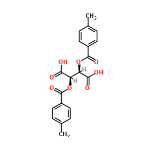 L-(-)-二对甲基苯甲酰酒石酸 (无水物) 中间体 32634-66-5