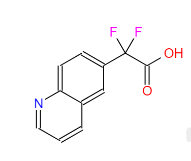 2,2-二氟-2-(喹啉-6-基)乙酸