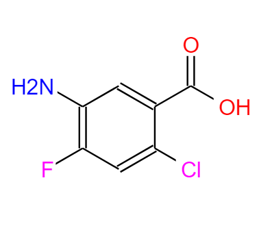 5-氨基-2-氯-4-氟苯甲酸