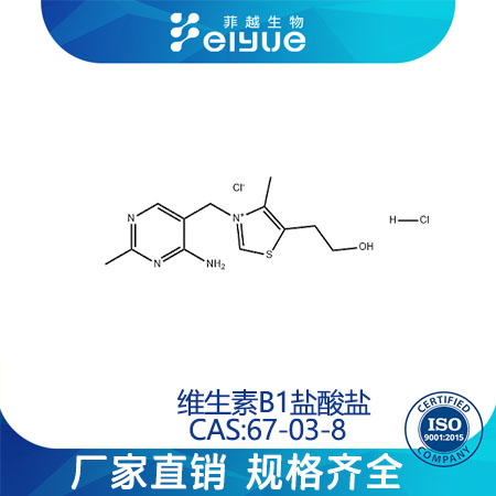 盐酸硫胺原料99%高纯粉--菲越生物