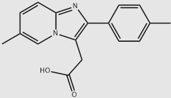 6-甲基-2-(4-甲基苯基)咪唑并[1,2-a]吡啶-3-乙酸