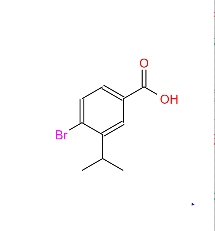 3-溴-4-异丙基苯甲酸