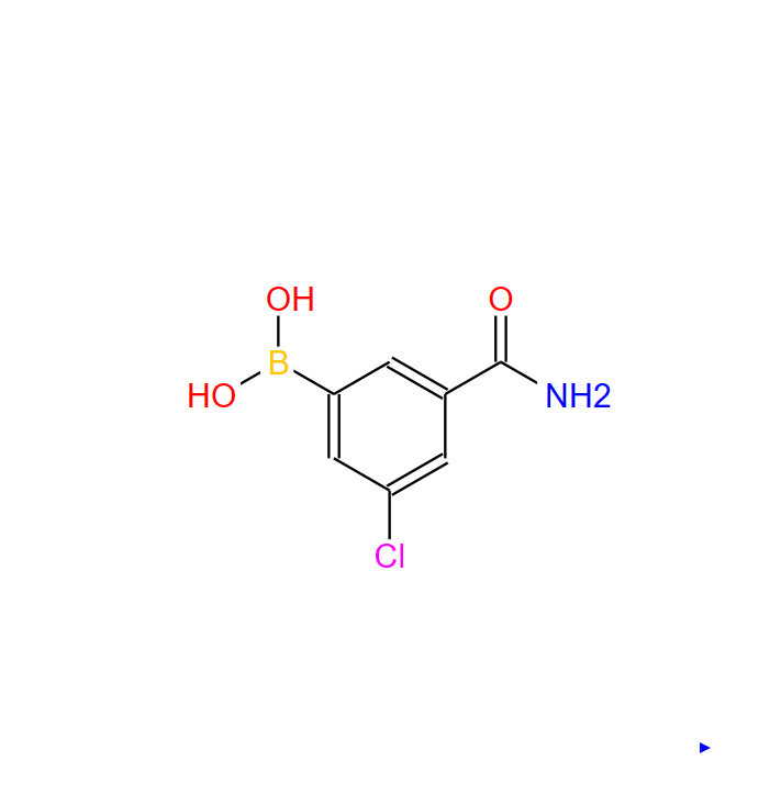 3-硼-5-氯苯甲酰胺