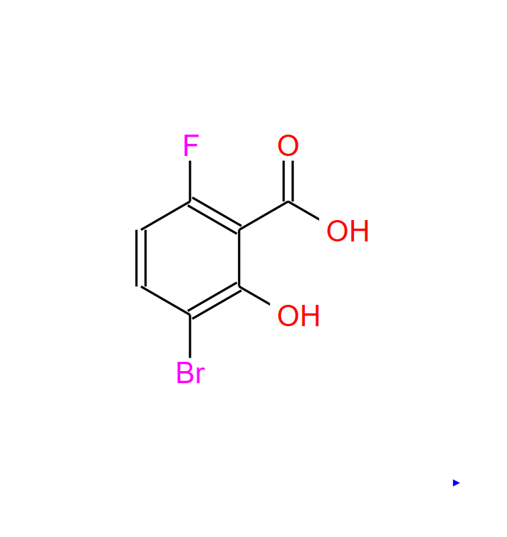 3-溴-6-氟水杨酸