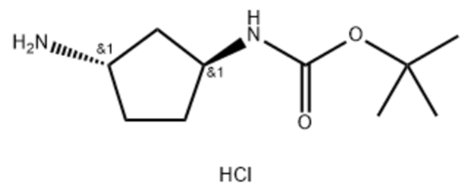 ((1S,3S)-3-氨基环戊基)氨基甲酸叔丁酯盐酸盐