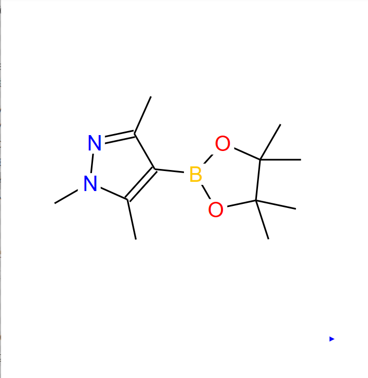 1,3,5-三甲基-4-(4,4,5,5-四甲基-1,3,2-二氧硼烷-2-基)-1H-吡唑