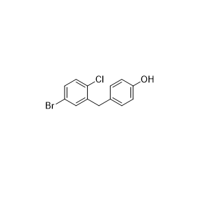 4-(5-溴-2-氯苄基)苯酚