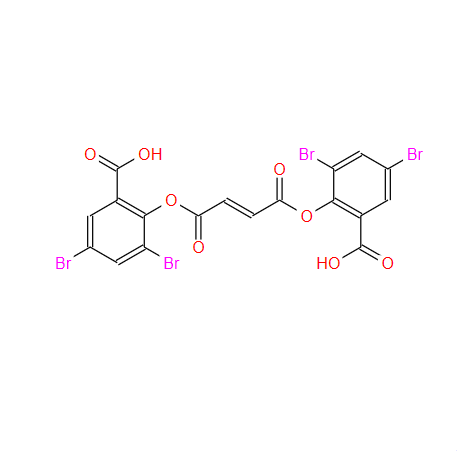 双(3,5-二溴水杨酸)富马酸酯；71337-53-6