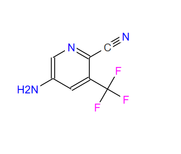 573762-62-6；5-氨基-3-(三氟甲基)氰基吡啶