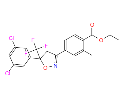 4-(5-(3,5-二氯苯基)-5-(三氟甲基)-4,5-二氢异噁唑-3-基)-2-甲基苯甲酸乙酯