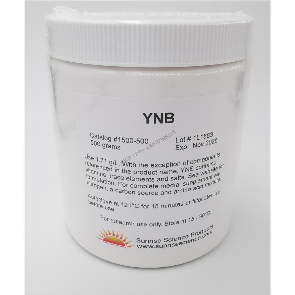 L-Methionine, Yeast Culture Grade；Sunrise Science；1982