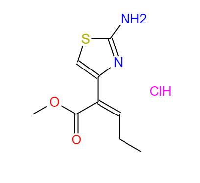 (Z)-2-氨基-alpha-亚丙基-4-噻唑乙酸甲酯盐酸盐