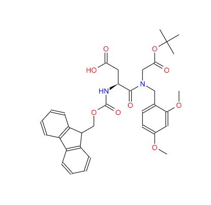 N-[(9H-芴-9-基甲氧基)羰基]-L-ALPHA-天冬氨酰基-N-[(2,4-二甲氧基苯基)甲基]甘氨酸 1-叔丁酯
