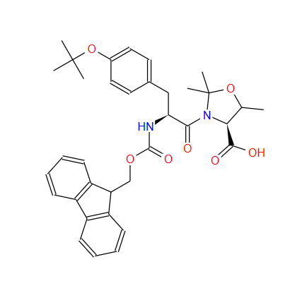 (4S)-3-[(2S)-3-[4-(叔丁氧基)苯基]-2-[[芴甲氧羰基]氨基]-1-氧代丙基]-2,2,5-三甲基-4-恶唑烷羧酸