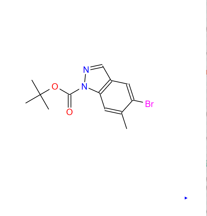 1-叔丁氧羰基-5-溴-6-甲基吲唑
