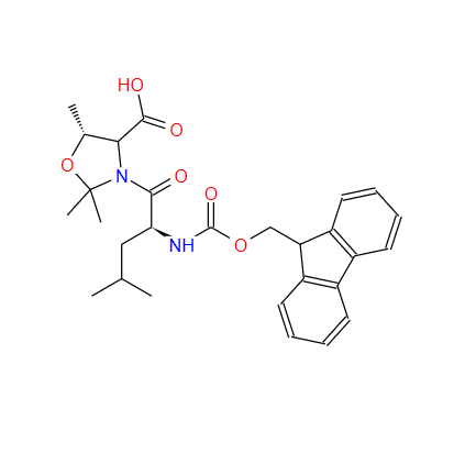 (5R)-3-[(2S)-2-[[芴甲氧羰基]氨基]-4-甲基-1-氧代戊基]-2,2,5-三甲基-4-恶唑烷羧酸