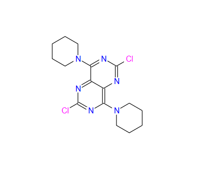 2,6-二氯-4,8-二哌啶子基嘧啶并[5,4-D]嘧啶