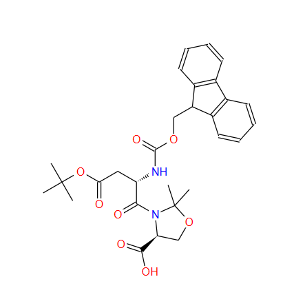 (BETAS,4S)-4-羧基-BETA-[[芴甲氧羰基]氨基]-2,2-二甲基-GAMMA-氧代-3-恶唑烷丁酸叔丁酯