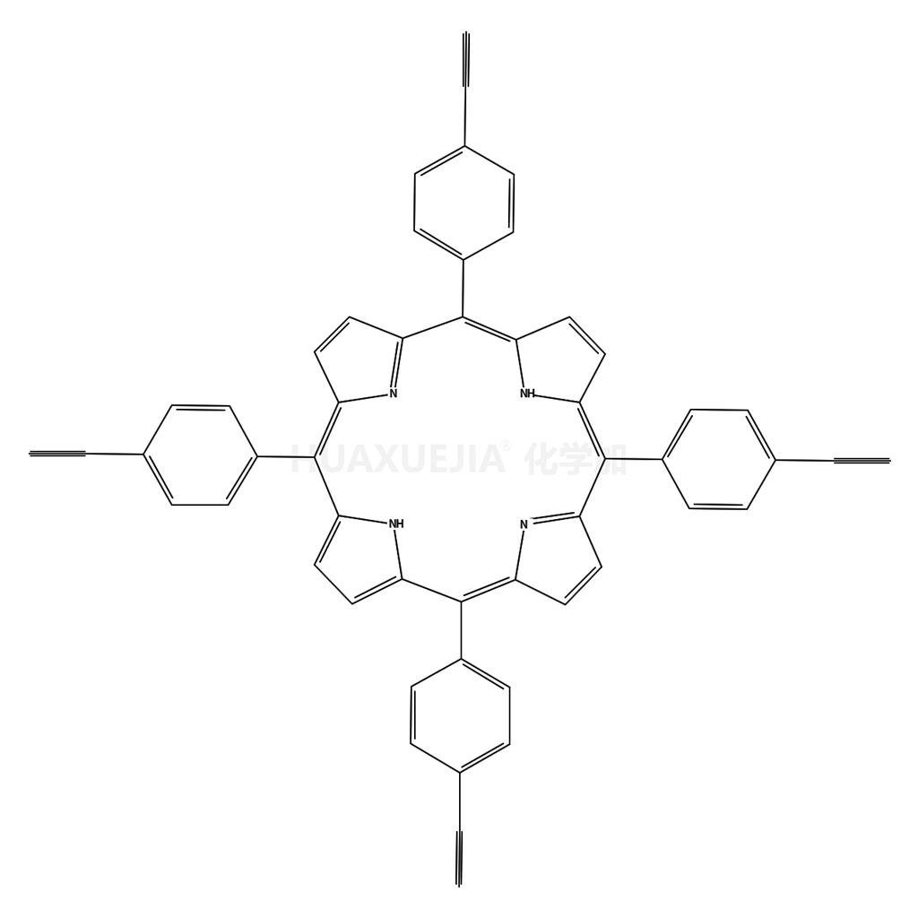 5,10,15,20-四(4-乙炔基苯基)卟啉
