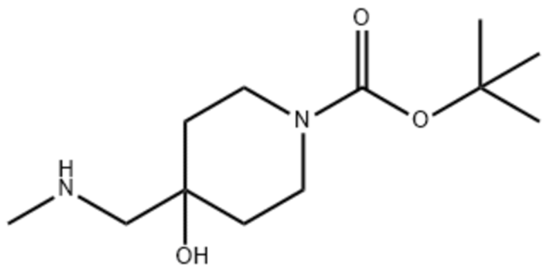 4-羟基-4-((甲基氨基)甲基)哌啶-1-甲酸叔丁酯