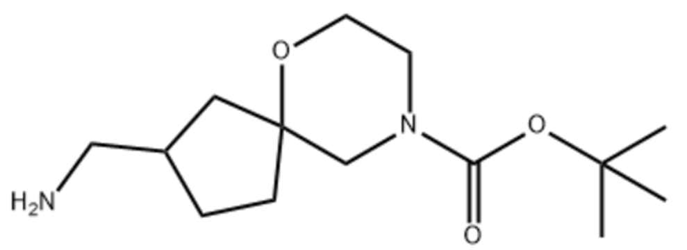 2-(氨基甲基)-6-氧杂-9-氮杂螺环螺[4.5]癸烷-9-羧酸叔丁酯