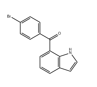 7-(4-溴代苯甲酰基)吲哚 91714-50-0