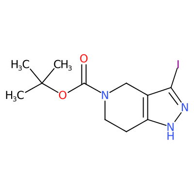 3-碘-6,7-二氢-1H-吡唑并[4,3-C]吡啶-5(4H)-甲酸叔丁酯