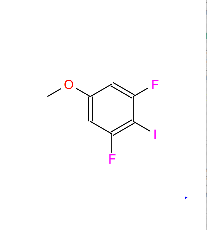 1,3-二氟-2-碘-5-甲氧基苯