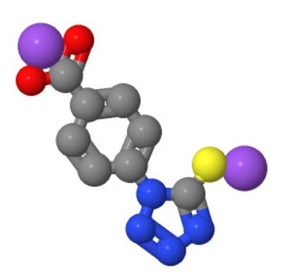 99229-76-2；1-(4-羧基苯基)-5-(疏基四唑)-二钠 SALT