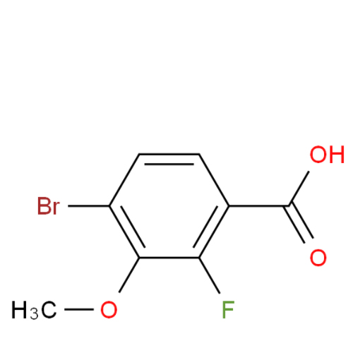 4-溴-2-氟-3-甲氧基苯甲酸
