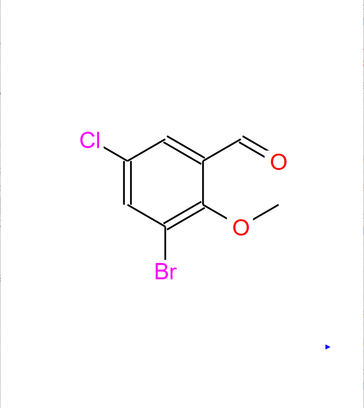 3-溴-5-氯-2-甲氧基苯甲醛