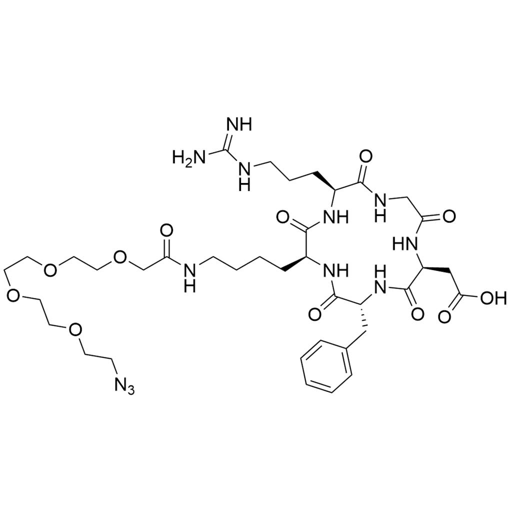 Cyclo(RGDfK(Azido PEG4))