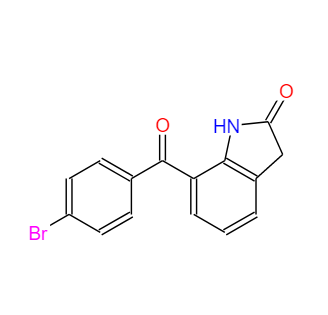  7-(4-溴苯甲酰基)-1,3-二氢吲哚-2-酮