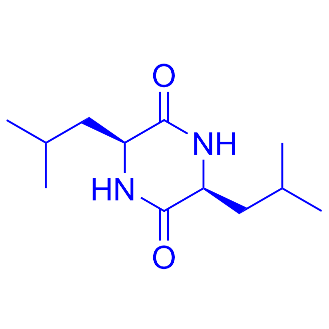 环(亮氨酸-亮氨酸)二肽/1436-27-7/Cyclo(Leu-Leu)/3,6-Diisobutylhexahydropyrazine-2,5-dione