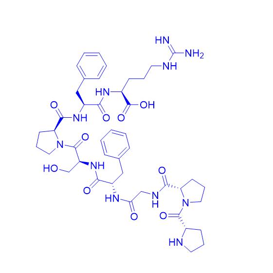 舒缓激肽2-9/16875-11-9/Bradykinin (2-9)/Des-Arg1-Bradykinin/Bradykinin [Des-Arg1]