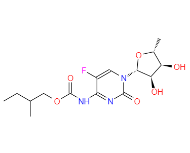 5'-脱氧- 5 -氟-N -[(2-甲基丁)羰基]胞苷