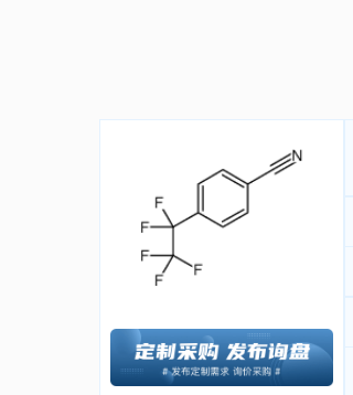 4-(1,1,2,2,2-pentafluoroethyl)benzonitrile 128273-61-0