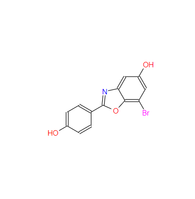 7-溴-2-(4-羟基苯基)苯并[D]恶唑-5-醇