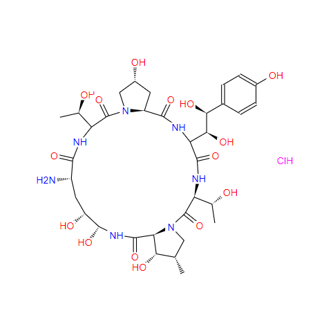 1-[(4R,5R)-4,5-二羟基-L-鸟氨酸]棘白菌素 B 盐酸盐