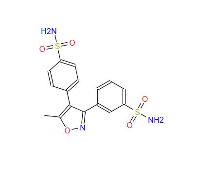 3-[4-[4-(氨基磺酰基)苯基]-5-甲基-3-异恶唑基]苯磺酰胺