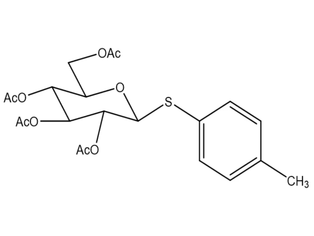 4-甲基苯基 2,3,4,6-四-O-乙酰基-β-D-硫代吡喃葡萄糖苷