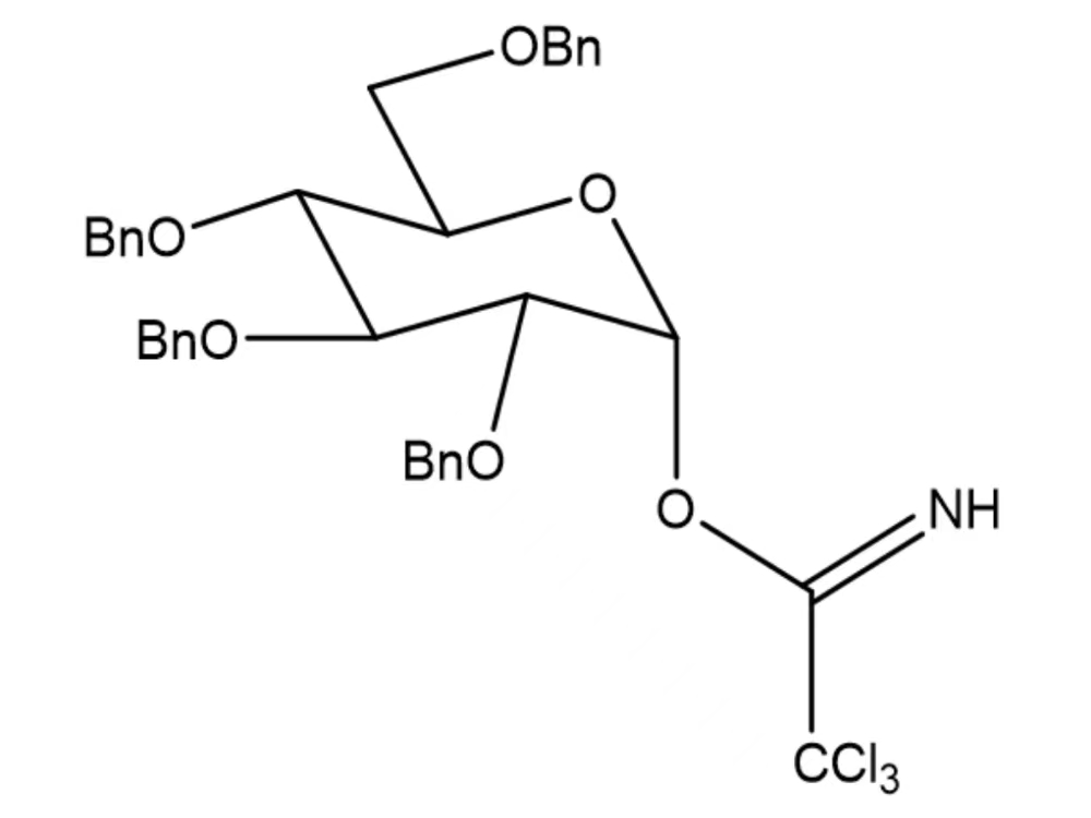 2,3,4,6-四-O-苄基-α-D-吡喃葡萄糖基 三氯乙酰亚胺酯