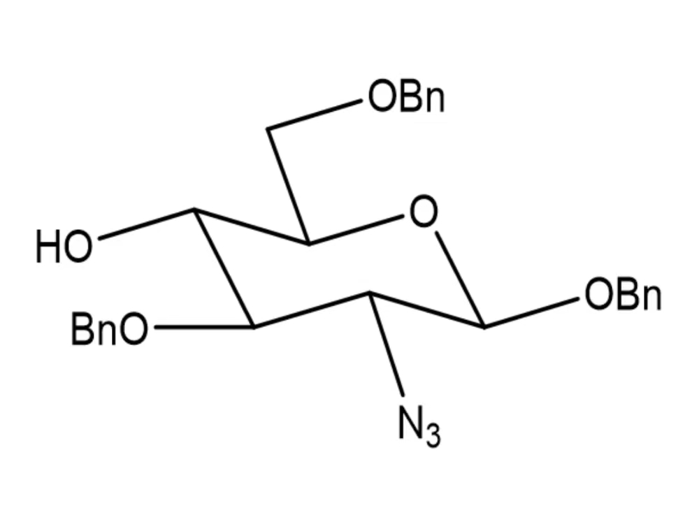 苄基 2-叠氮基-3,6-二-O-苄基-2-脱氧-β-D-吡喃葡萄糖苷