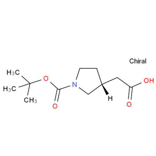 (R)-N-Boc-3-四氢吡咯乙酸