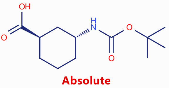 (1R,3R)-3-{[(叔丁氧基)羰基]氨基}环己烷-1-羧酸