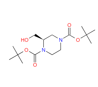 (R)-2-(羟甲基)哌嗪-1,4-二羧酸二叔丁酯