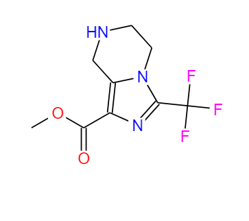 3-三氟甲基-5，6，7，8-四氢-咪唑并[1，5-a]吡嗪-1-羧酸甲酯