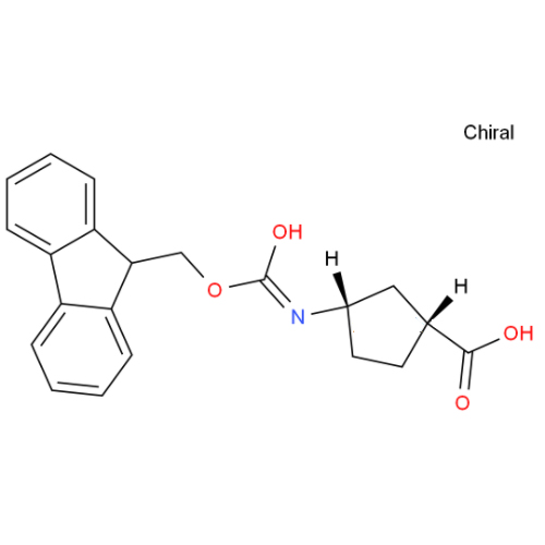 (1R,3S)-N-FMOC-3-氨基环戊烷甲酸